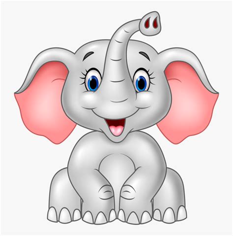 elephant clipart cute|elephant cartoon transparent.